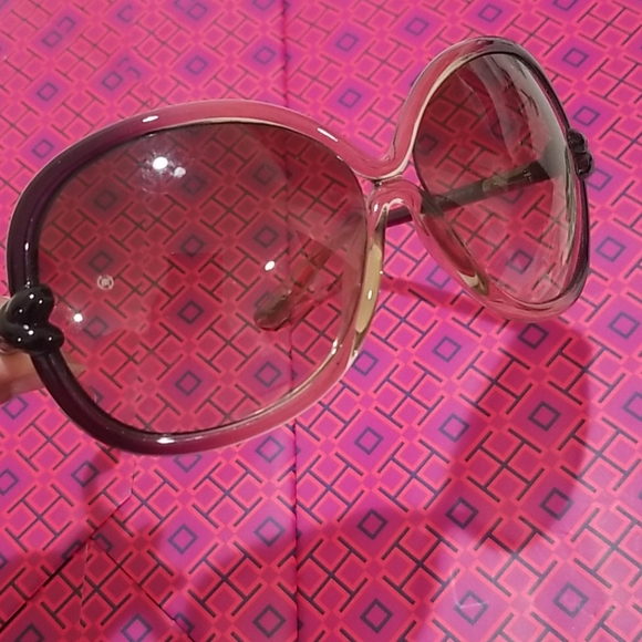 Tom Ford Sonja gray purple  gradient sunglasses - Picture 2 of 4